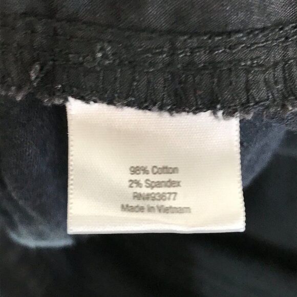 a.n.a Skinny Ankle Stretch Denim Jeans Women's Plus 24W Black High Rise Casual - Picture 10 of 11